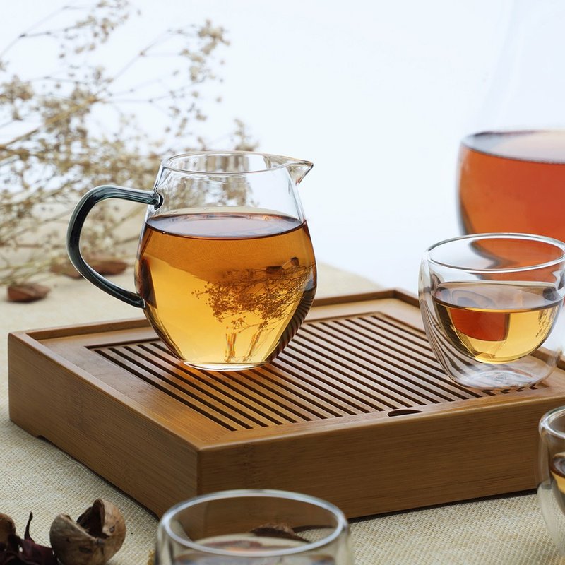 柳川公杯(300ml) - 茶具/茶杯 - 玻璃 黑色