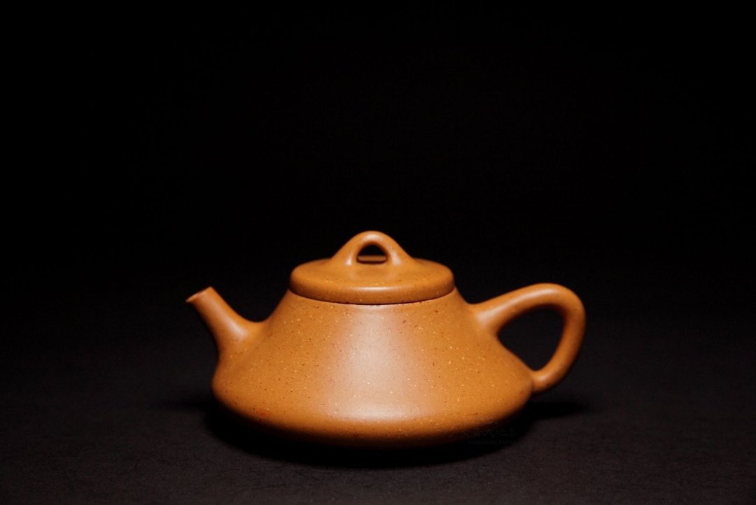 【竹瓢】炎黄大地艺术 胖老板 龙山堂 葵黄朱泥 100cc - 茶具/茶杯 - 陶 橘色