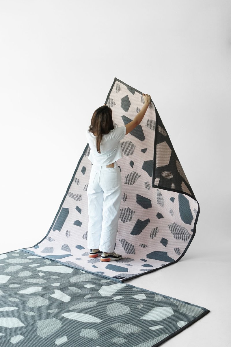 PDM | TERREZZO编织地垫M(磨石粉) - 地垫/地毯 - 防水材质 粉红色