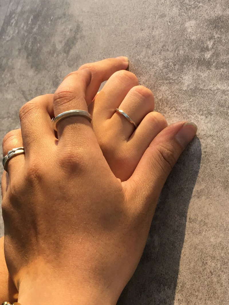 (999純銀扭轉戒指 ) 扭曲人生挑戰金屬韌度 ::體驗金工:: - 金工/饰品 - 纯银 