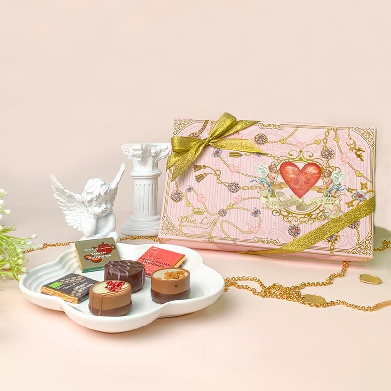 【Diva Life】紫馔礼盒15入装(2024金誓执爱) - 巧克力 - 木头 咖啡色