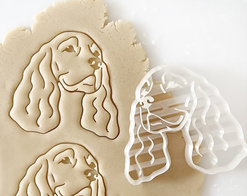 可卡犬饼干压模 - 其他 - 塑料 