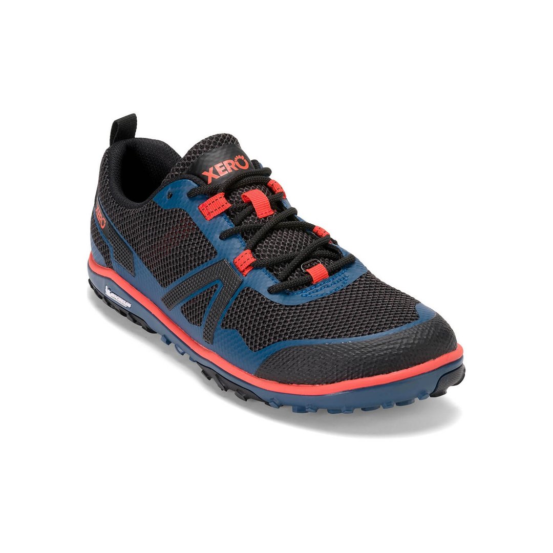 【Xero】Scrambler Low - 赤足低筒登山/野跑鞋-军蓝 / 橙-男 - 男款运动鞋/球鞋 - 其他材质 蓝色