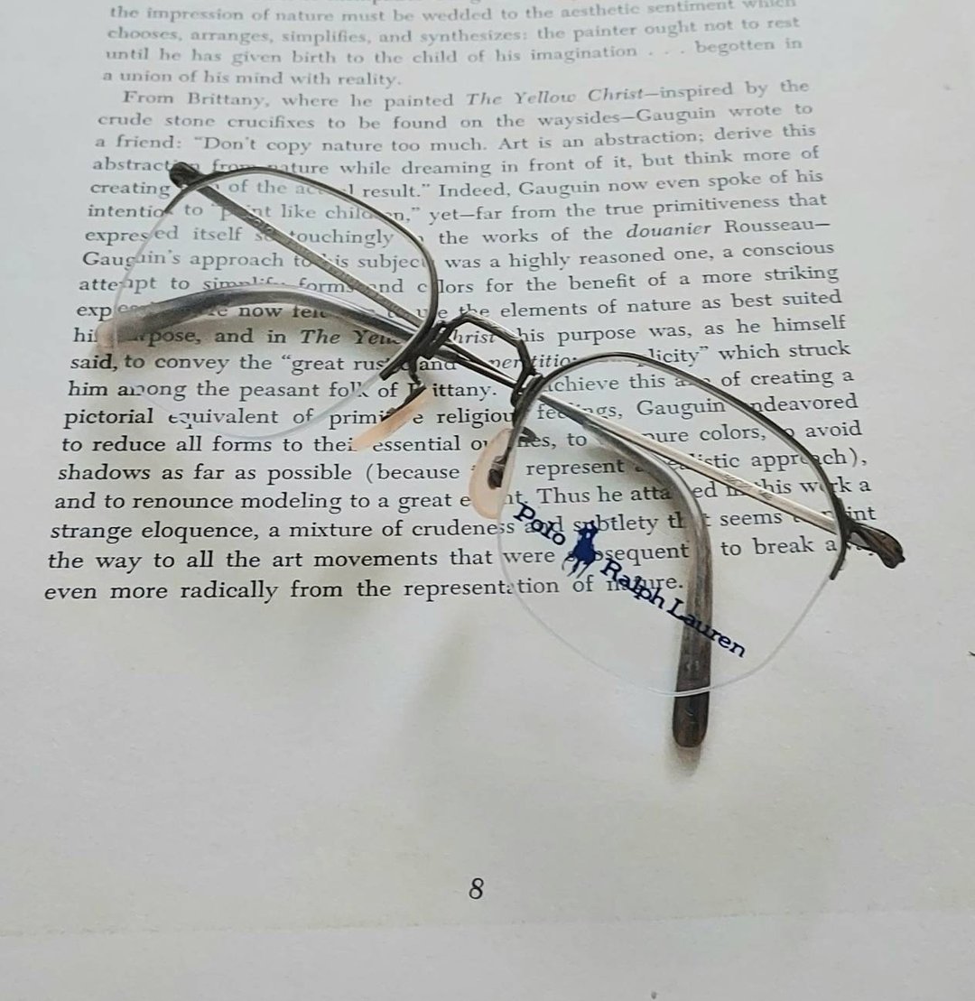 绝版老品全新 八角古董眼镜  Polo Ralph Lauren品牌 日本制 - 眼镜/眼镜框 - 其他金属 