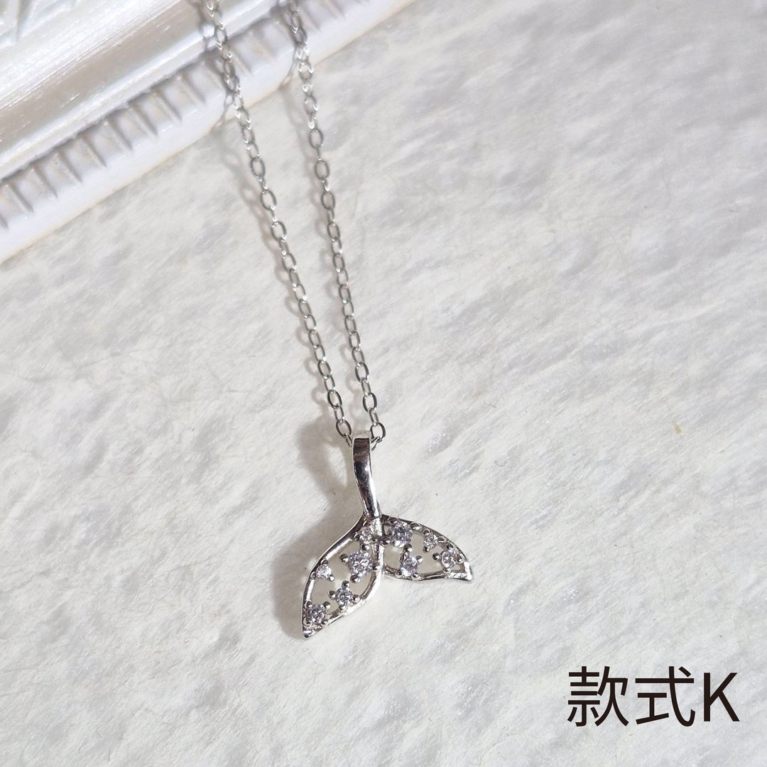【福袋】小巧奢华福袋(项链+耳环)  925手工银饰 - 项链 - 银 