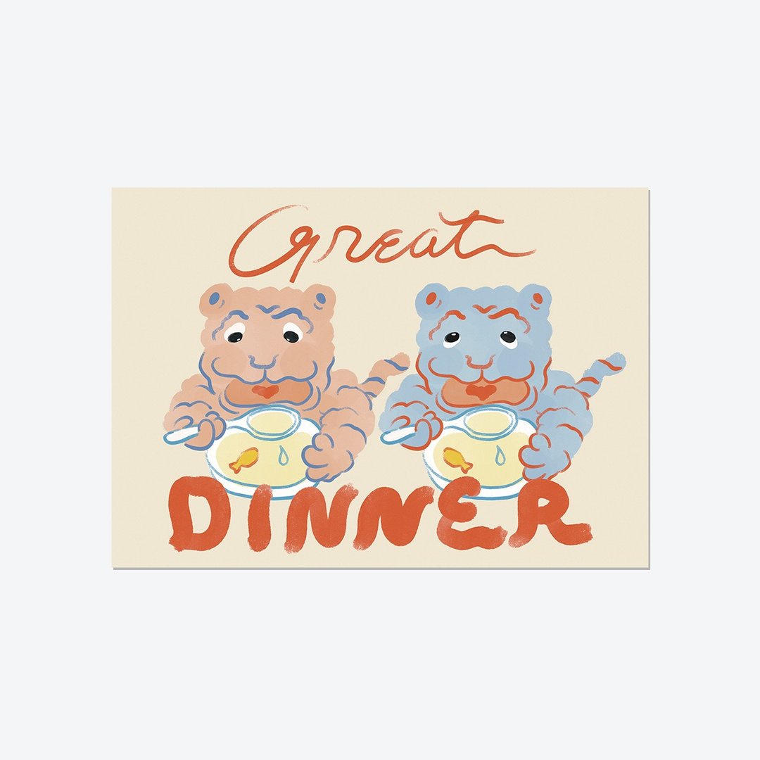 Great Dinner 你是哪种吃货? | A3大海报 | 无框 - 海报/装饰画/版画 - 纸 多色
