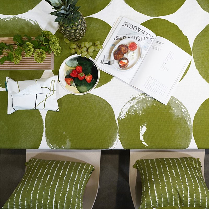 北欧ins日式客厅圆桌 家用 圆形正方形定制创意茶几桌布摆拍桌布 - 餐垫/桌巾 - 聚酯纤维 