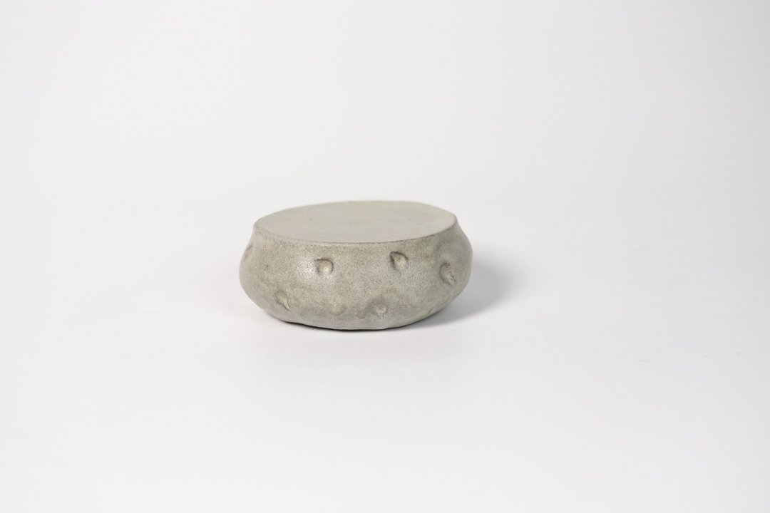 野斑 - 小壶座、水晶底座、装饰用底座 - 茶具/茶杯 - 陶 
