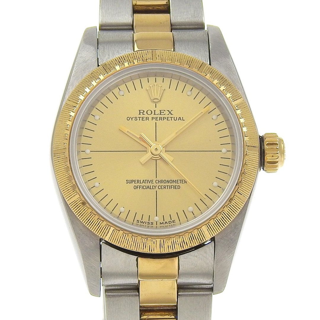 [日本直邮] 劳力士 ROLEX Oyster Perpetual 手表 cal.2230 Y 序号 76243金自动女士腕表 [二手] - 女表 - 不锈钢 金色