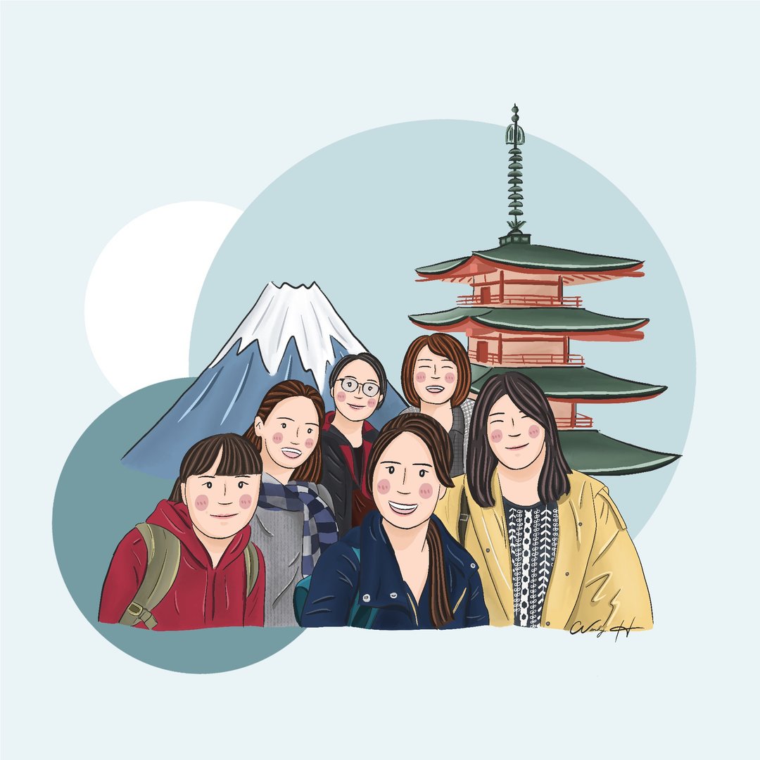 定制化礼物 //半身// 似颜绘 人物画像 - 电子手绘真人画像/绘画/插画 - 其他材质 