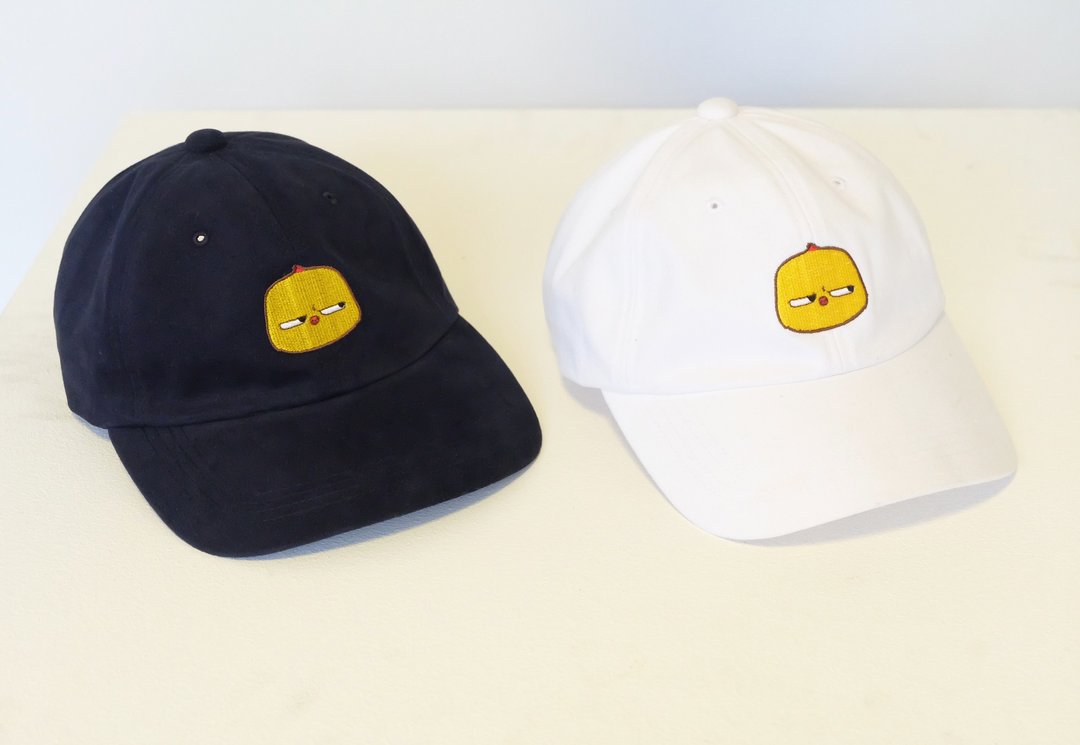 Warbie/Phebie Hat (Navy) - 帽子 - 棉 蓝色