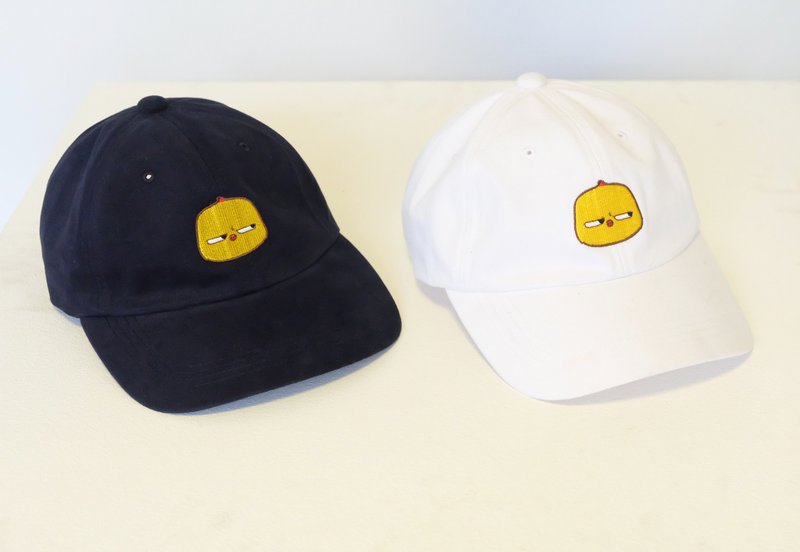 Warbie/Phebie Hat (Navy) - 帽子 - 棉．麻 蓝色