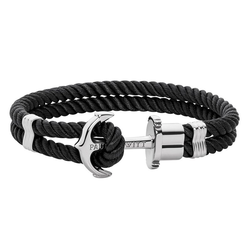 Paul Hewitt Anchor Bracelet PHREP Sliver PH-PH-N-S-B - 手链/手环 - 尼龙 