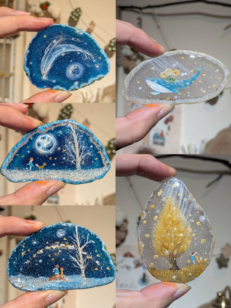 ! 下单国家及区域请填写完整 ! 玛瑙作品 预购创作 港澳地区限定 - 摆饰 - 其他金属 多色