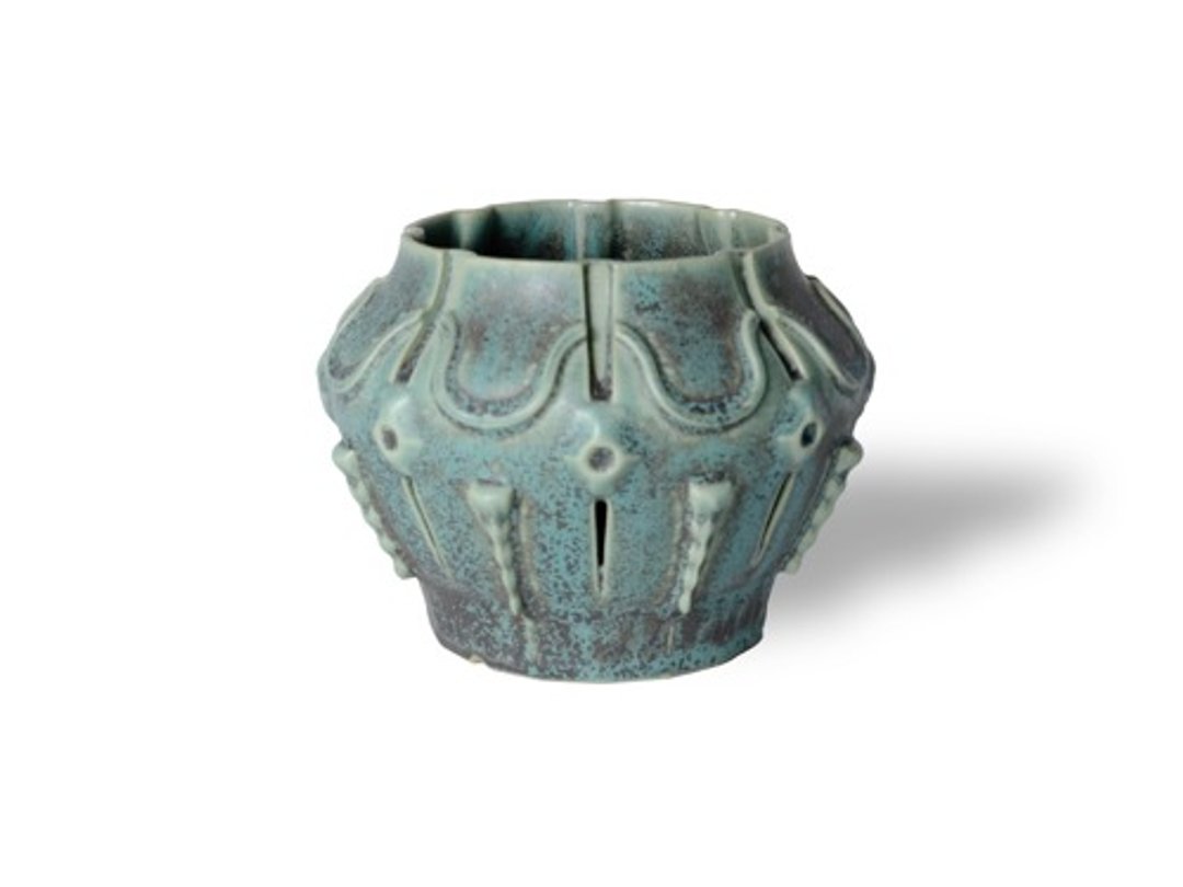 Raiko____青铜____​​ _Pot_Planter - 花瓶/陶器 - 陶 绿色