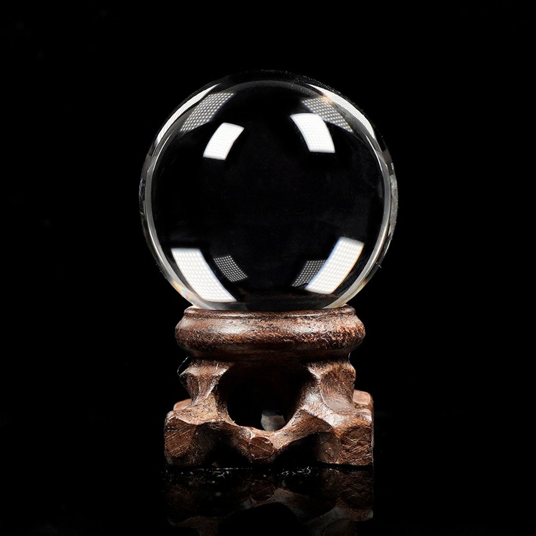 【正佳珠宝】白水晶 顶级纯净 39.7mm 白水晶球 白水晶摆件 - 其他 - 半宝石 多色