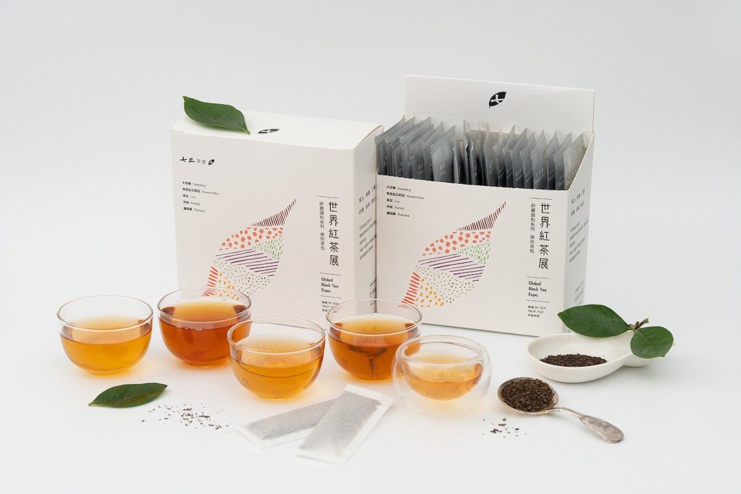 【研磨调和条形快萃茶包】世界红茶展 五款产区红茶 各4共20茶包 - 茶 - 其他材质 白色