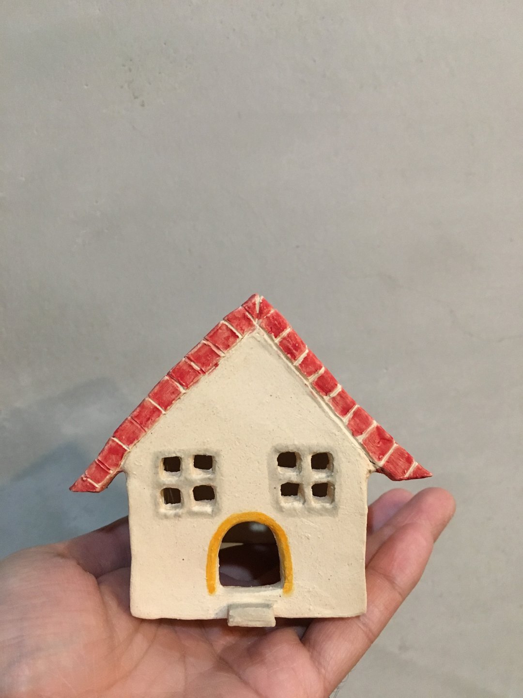 红砖小屋 陶 摆饰 - 摆饰 - 陶 红色