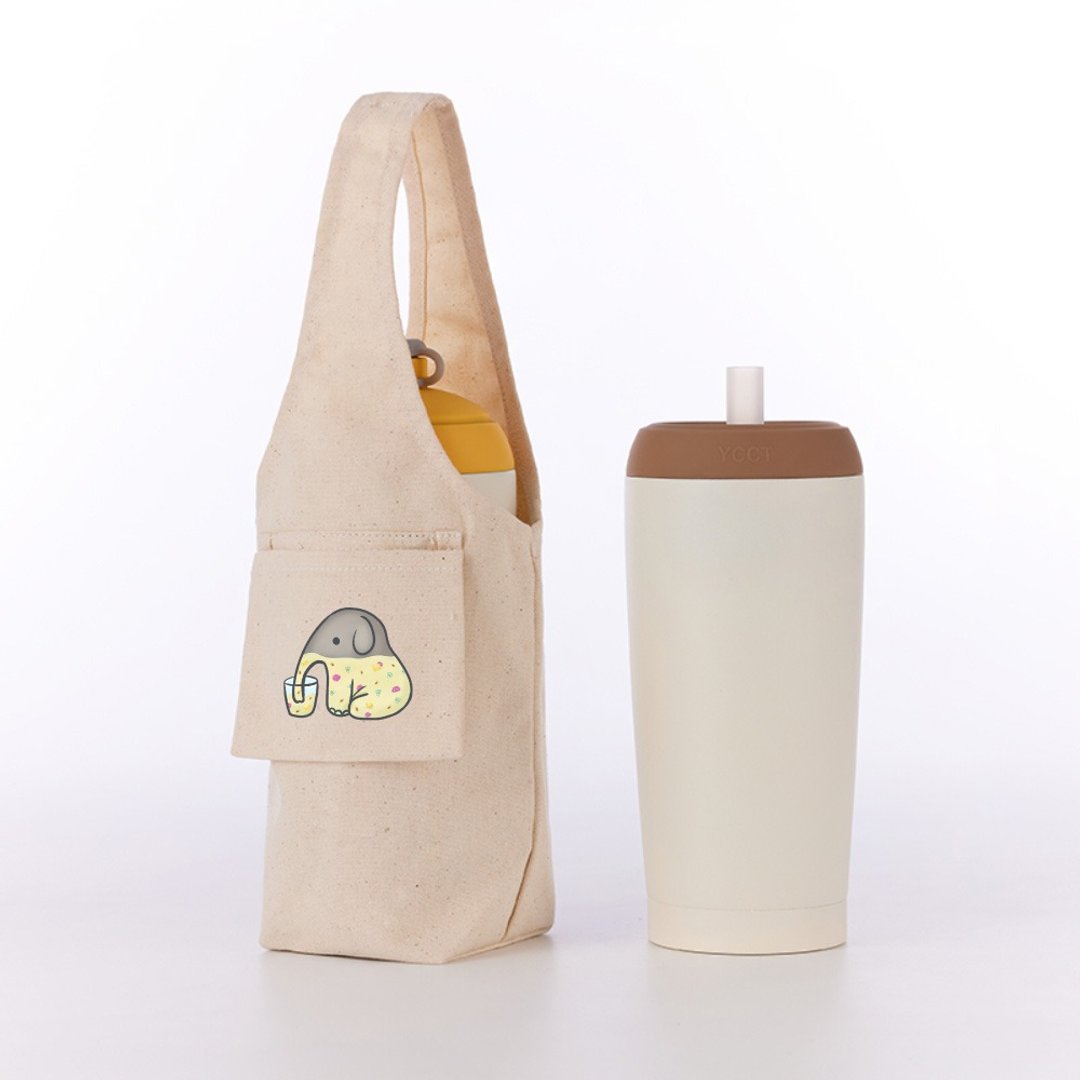 【组合优惠】YCCT速吸杯2代550ml + 饮料提袋包覆款 - 保温瓶/保温杯 - 不锈钢 多色