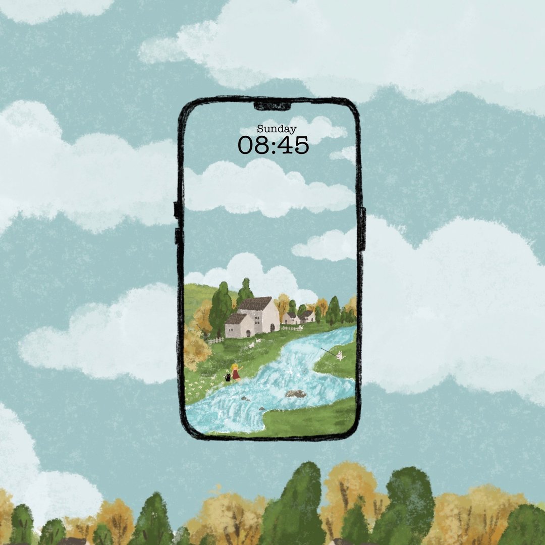 Digital Wallpaper for smartphone tablet iPhone iPad - 电脑手机桌布/贴图/App 图示 - 其他材质 