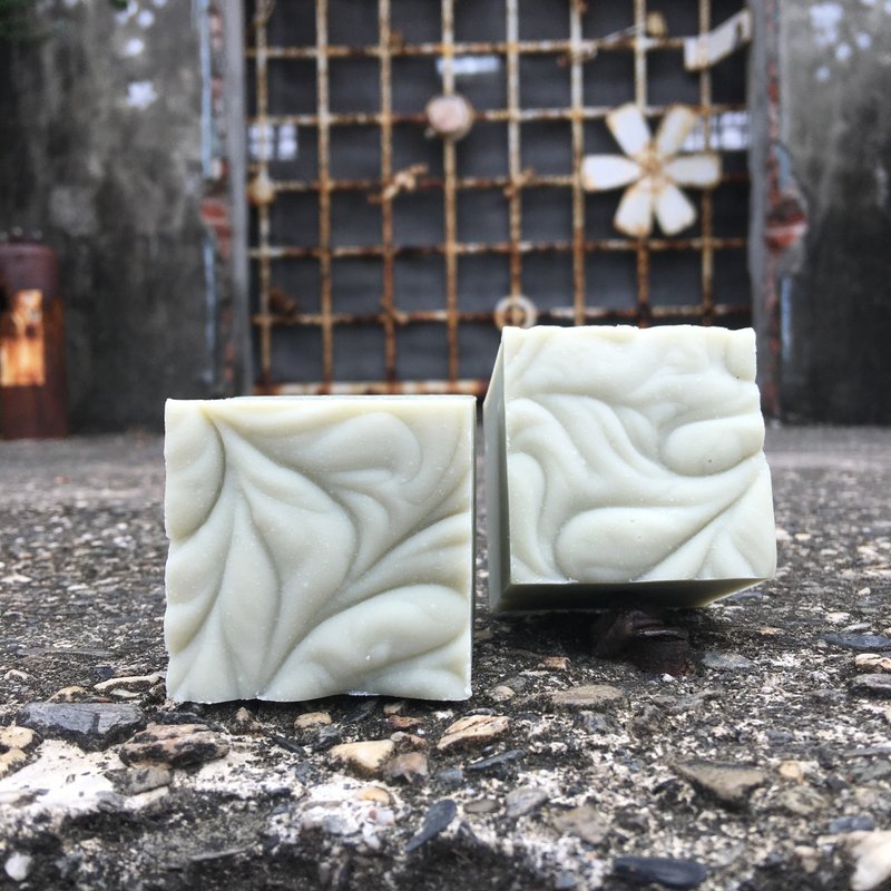 薄荷绿泥皂  清爽款 - 肥皂/手工皂 - 植物．花 绿色