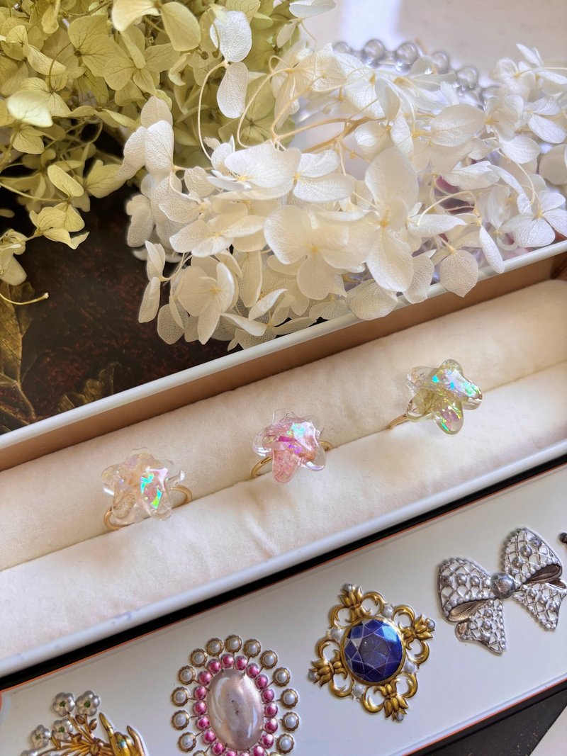 圣诞星星糖戒指 - 戒指 - 其他材质 