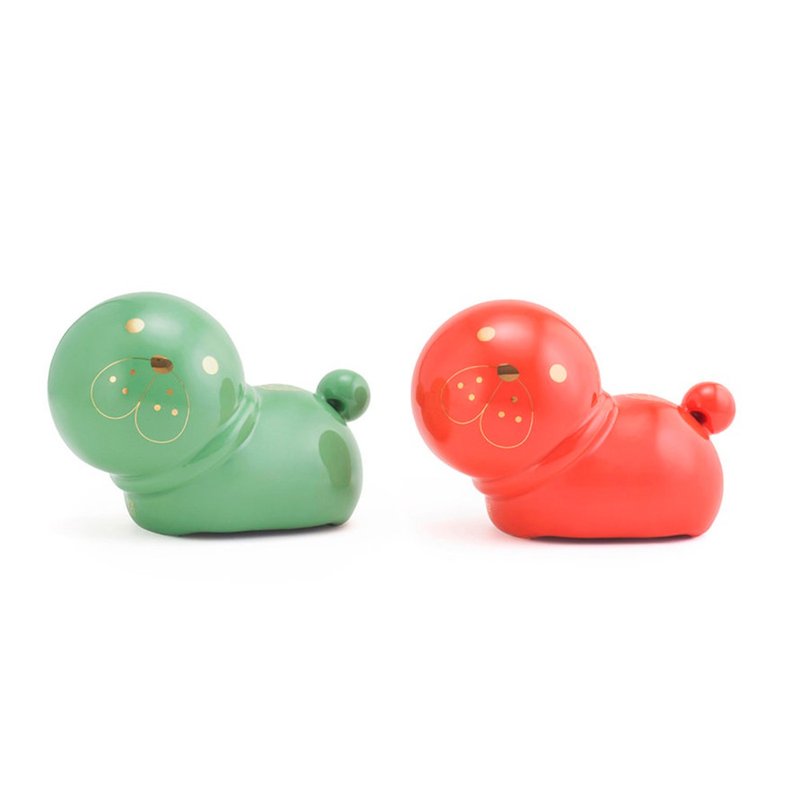 狗年-旺事圆满扑满 |新年存钱筒 - 摆饰 - 瓷 多色