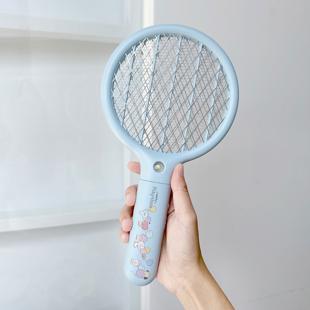 【快速出货】SOTHING 向物 BT21 迷你电蚊拍 (轻巧便携/车用/户外) - 防蚊用品 - 塑料 蓝色