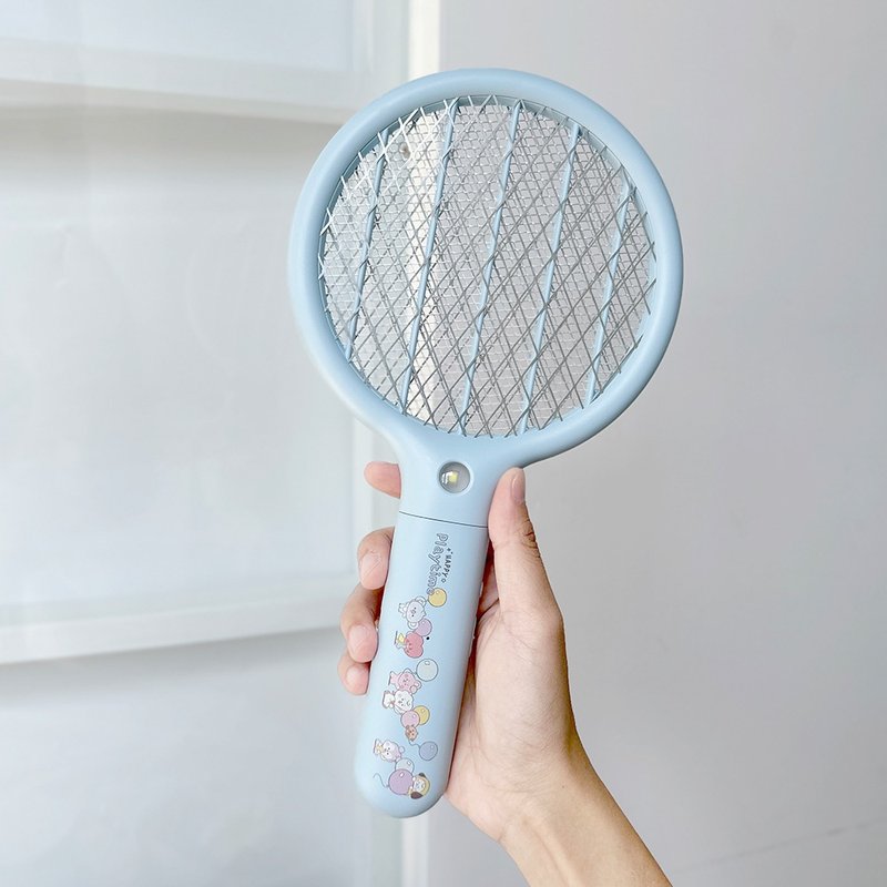 【快速出货】BT21迷你电蚊拍 轻巧便携/车用/户外 - 防蚊用品 - 塑料 蓝色