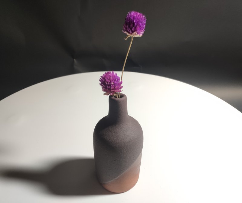 26号 小花瓶 - 花瓶/陶器 - 陶 卡其色