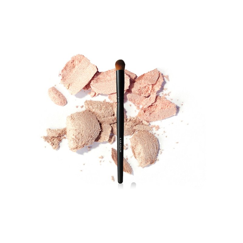 KARADIUM 专业眼影刷#1 立体U型柔软刷头 韩国官方彩妆工具 - 彩妆刷具/镜子/梳子 - 其他材质 咖啡色