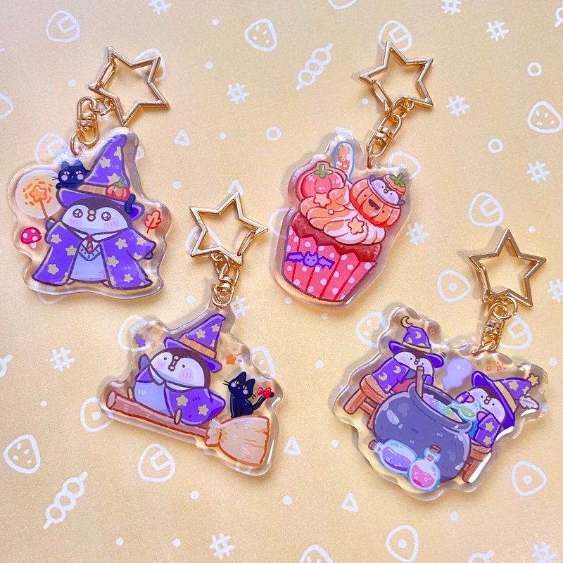 Halloween I 挂件 I - 吊饰 - 塑料 蓝色