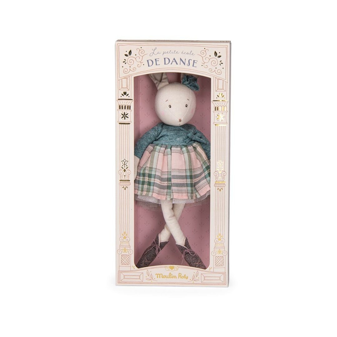 法国 Moulin Roty 维克多琳舞兔 38cm - 玩具/玩偶 - 聚酯纤维 多色