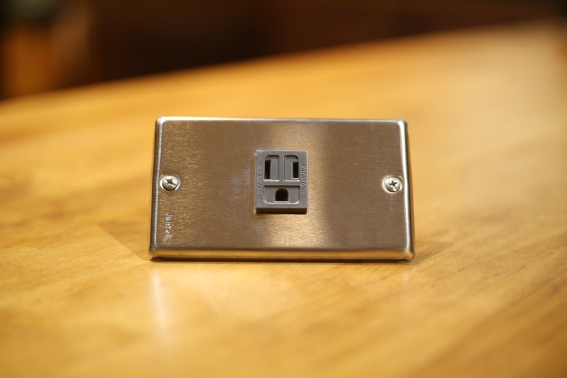 工业风开关/LOFT装饰面板(无盒)**电视孔/插座/电话孔/网络孔** - 其他 - 其他金属 