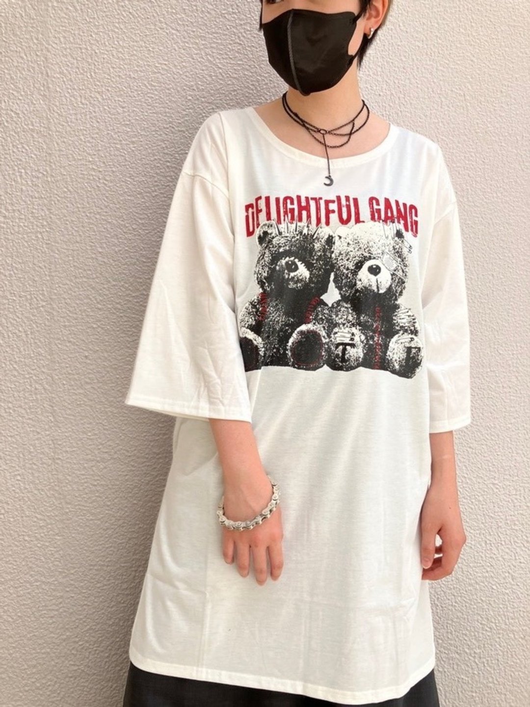 链条手链/银/黑/F尺寸/hellcatpunks/hcp-ac-0229 - 手链/手环 - 铜/黄铜 银色