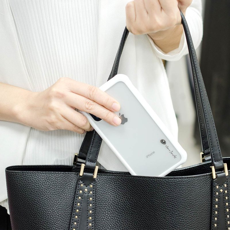 NavJack│iPhone11 Pro Max (6.5寸) 超奈米抗菌防摔壳 - 手机壳/手机套 - 塑料 白色