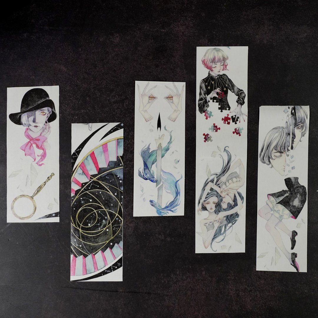 碎梦 轻复古元素 和纸胶带 - 纸胶带 - 纸 多色