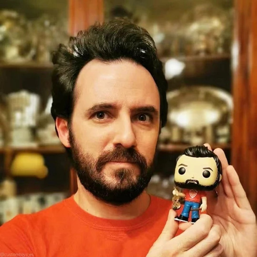纯手工定制美国Funko Pop 自画肖像公仔娃娃男朋友老公生日礼物 - 玩偶/公仔 - 粘土 多色