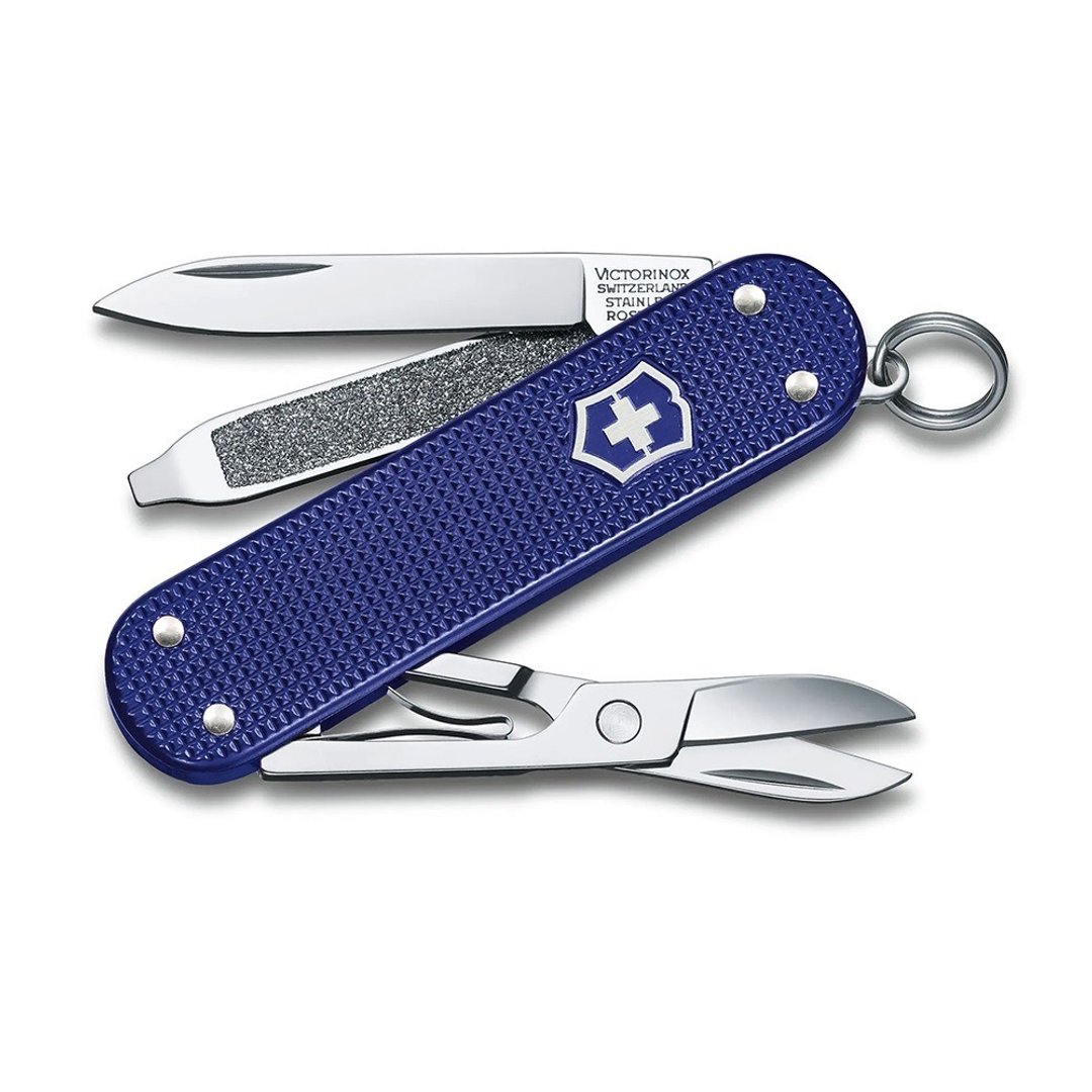 VICTORINOX 瑞士维氏 Night Dive 经典铝合金深潜蓝 0.6221.222G - 露营用品 - 不锈钢 蓝色