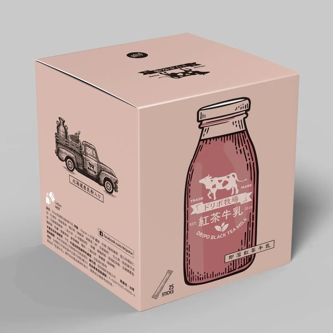 Dripo ドリポ牧场红茶牛乳即溶饮品 - 原味 - 其他 - 其他材质 