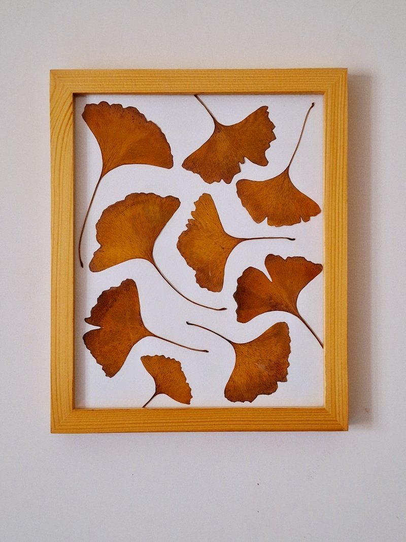 手作植物挂画 | 居家摆饰 | 拾叶 - 摆饰 - 树脂 咖啡色