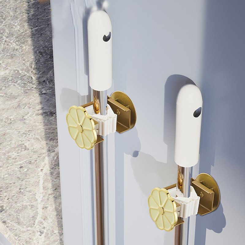 bencross本心本来-拖把挂钩-花朵 - 收纳用品 - 其他金属 金色