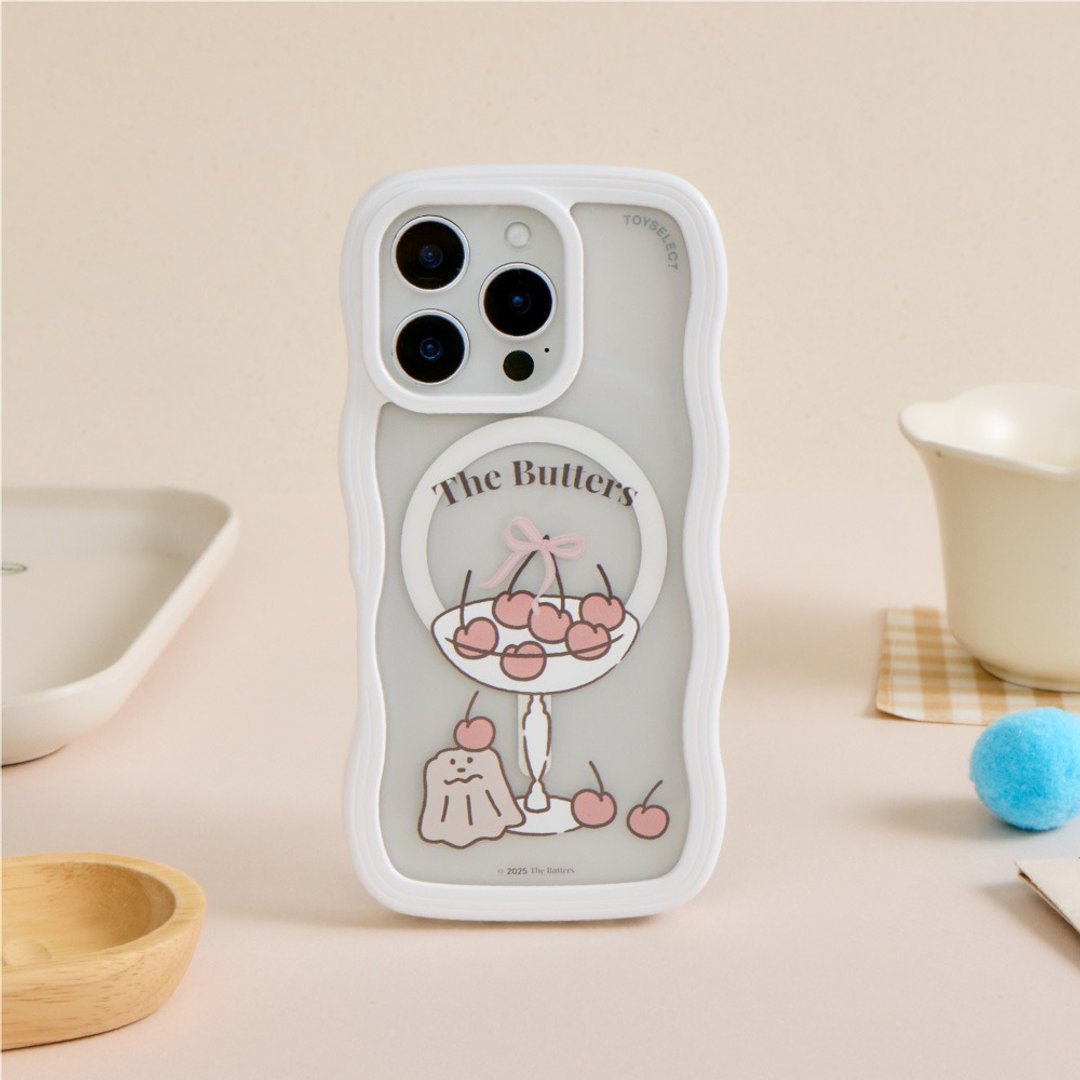 The Butters樱桃可露露云朵波波MagSafe iPhone手机壳 - 手机壳/手机套 - 塑料 多色