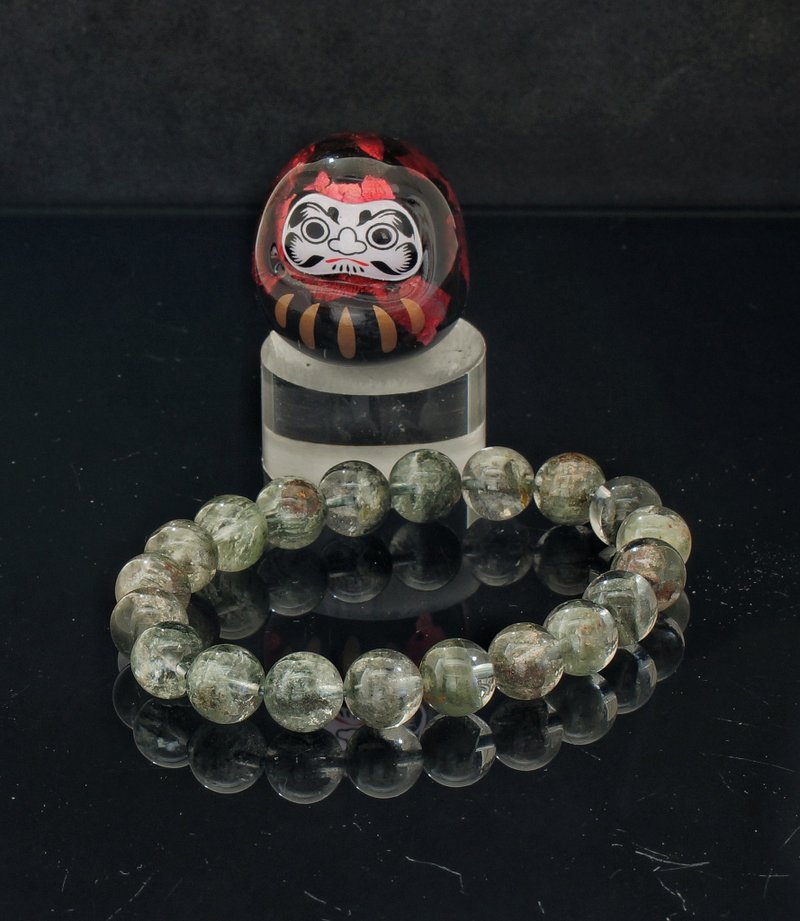 绿幽灵 9.6mm 水晶手链  ( HKA9216 ) - 手链/手环 - 水晶 