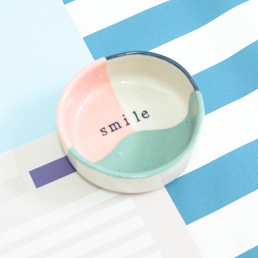 DIPPING CUP COLOR - 碗 - 陶 粉红色