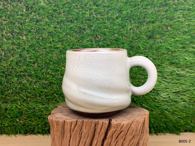 浅青瓷咖啡杯 l 柴烧 - 其他杯子 - 陶 多色