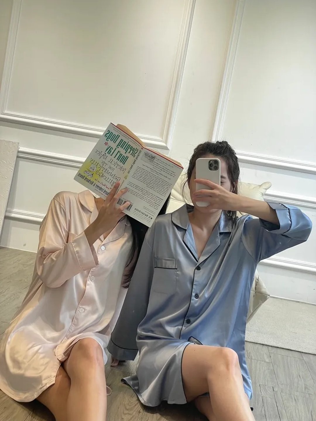 Day Dreamer 男友式衬衫居家服【可定制化/睡衣/居家服睡裙】 - 居家服/睡衣 - 聚酯纤维 