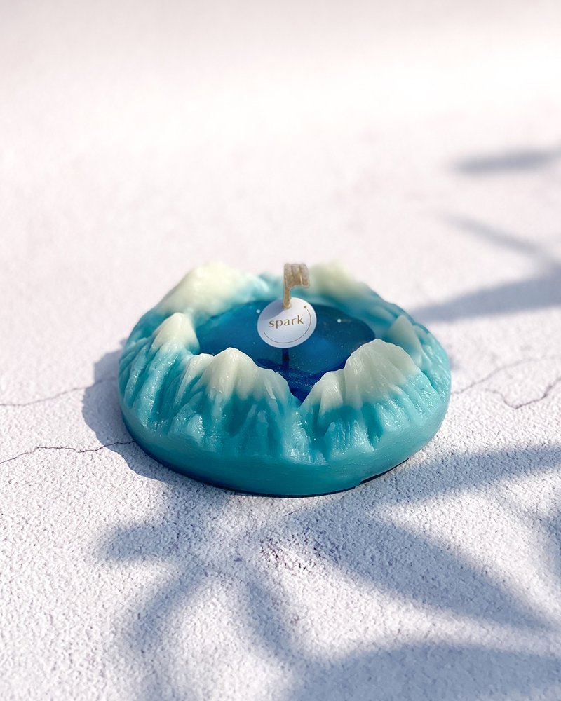 天池蜡烛 | 手工香氛蜡烛 - 蜡烛/烛台 - 蜡 蓝色