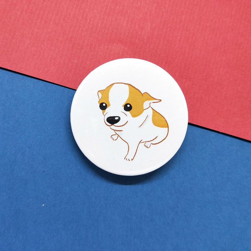 吉娃娃布丁 / 胸章 - 徽章/别针 - 其他金属 绿色