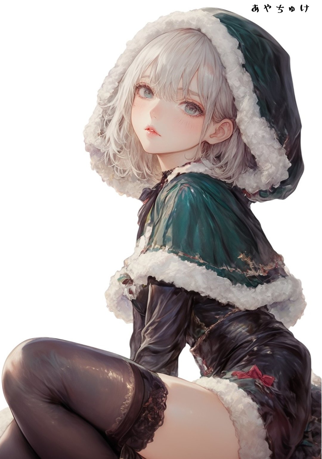【11月新品】07-105-0019 人物贴纸 冬日女孩 - 贴纸 - 纸 